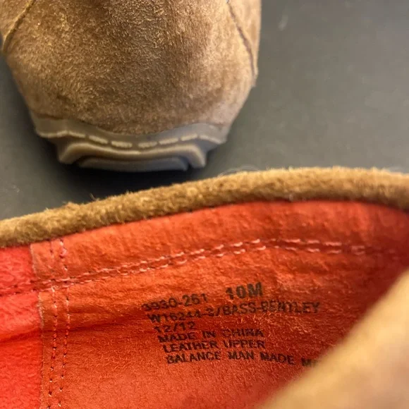 G.H. Bass & Co. Tan Suede Women’s “Bentley” Slip On 10M - Picture 6 of 6